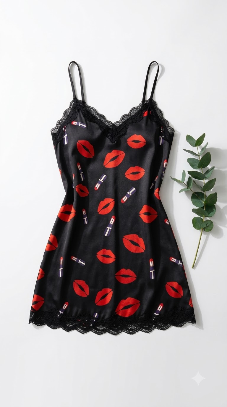 Air Wear Women's Sleepwear Set (Black)